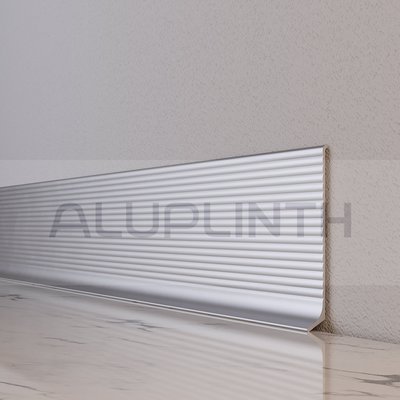 Плінтус алюмінієвий хвилястий ALU-NV8011 ALU-NV8011 фото