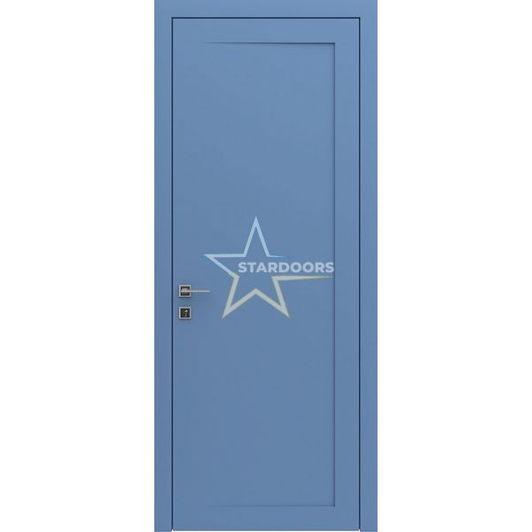 Межкомнатные двери Rodos Arrigo, глухое, краска RAL 226 Loft фото