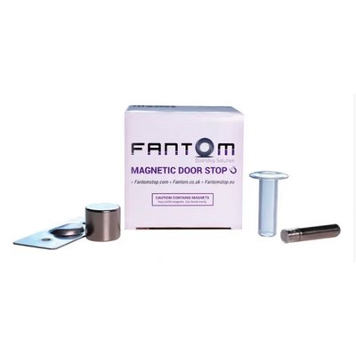 Стопор дверной скрытый магнитный Fantom Premium Прозрачный FDS11111RTB фото
