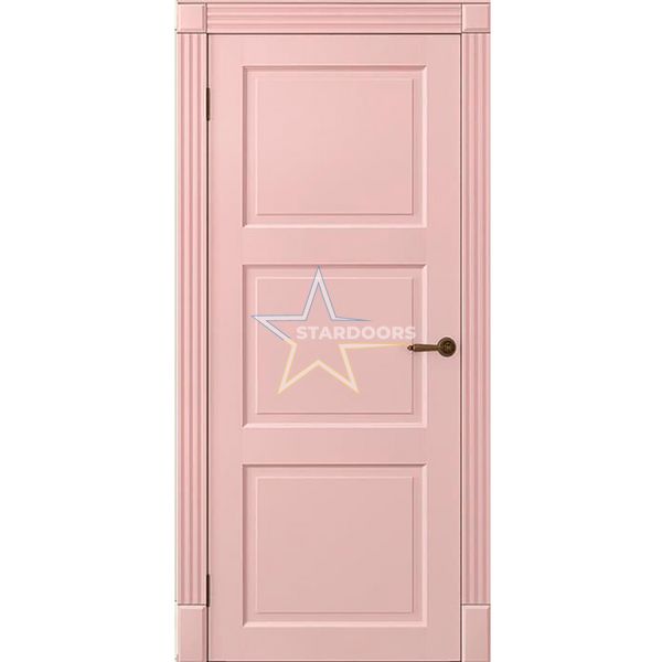 Міжкімнатні двері Омега Рим ПГ Аморе рожеві