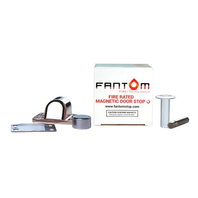 Стопор дверной скрытый магнитный Fantom Fire Прозрачный FDS11114RFTB фото