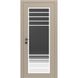 Міжкімнатні двері Rodos Porto3 скло тріплекс, фарба RAL, вставка рамки білий мат 248 Loft фото 4