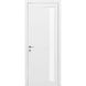 Міжкімнатні двері Rodos Arrigo, напівскло, білий мат, тріплекс 187 Loft фото 2